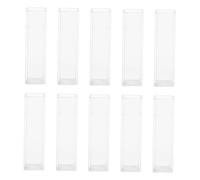 PRETYZOOM 10 Pièces Cuvettes Verre pour Laboratoire Verrerie Scientifique Précise pour Analyse Quantitative et Recherche