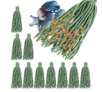 PRETYZOOM 10 Pièces Mop de Ponte pour Aquarium, Support D'œufs, Protection | Décor de Bac, Simulation D'habitat , pour Mérou et Poisson, Matière Mélange, Accessoire
