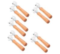 PRETYZOOM 10 Pièces Ouvre-boîte Manuel Vintage en Acier Inoxydable