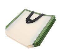 PRETYZOOM 10 Pièces sac faire la fête multipack couleurs petit toi sacs de faveur de fête pour l'anniversaire sacs Sacs- du Nouvel An tissu non tissé Vert