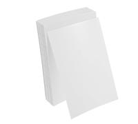 PRETYZOOM 100 Pièces Film Laminé Autocollant Films De Plastification A4 Papier De Stratification Film Photo Adhésif Autocollant D'album Photo Films De Laminage D'échantillons PVC Blanche