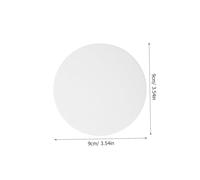 PRETYZOOM 100 pièces Papier Filtre Qualitatif Rapide pour Laboratoire Coton Filtration Précise Expérimentale Chimie École