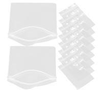 PRETYZOOM 100pièces Sac Refermable Transparent pour Petit Objet Sac Zippé pour Bijoux Et Bonbons Emballage pour Petite Entreprise Sachet Expédition