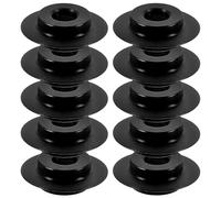 PRETYZOOM 10pcs Lames de Coupe pour Tube en Hss Noir, Outil de Coupe-tube Solide et Polyvalent, pour Professionnels Plomberie