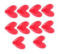 PRETYZOOM 10pièces Lot de Aimants Forme De Cœur Décoratifs pour Réfrigérateur Et Tableau Magnet pour Notes Accessoire Décoratif Romantique pour Maison Et Bureau