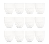 PRETYZOOM 12 Paquet Collecteurs de Poussière D'ongles en Tissu Non Tissé Réutilisables pour Aspirateur Ongle, Collecte, Adaptés pour Salons Professionnels et Usage Domestique