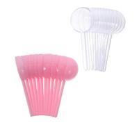 PRETYZOOM 12 Pièces Boîtes Transparentes Plastique pour Lollipops Récipients Ronds pour Bonbons Diy Pratique pour et Célébrations