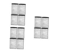PRETYZOOM 12 Pièces Filtre pour Sèche-linge Polyester Sac Collecteur de Peluches pour Conduit de Ventilation Améliore la Circulation Air Ventilation Compatible Maison et Commerce Noir