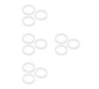 PRETYZOOM 12 Pièces Joint D’étanchéité en Silicone pour Bouteille | Silicone Alimentaire, Usage Chaud ou Froid, Finition Lisse sans Bavure, Cuisine, Frigo et Bureaux
