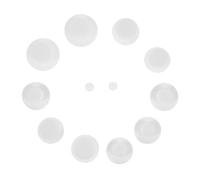 PRETYZOOM 12 Pièces Lot de Bouchons Silicone Réutilisables Différentes Étanchéité Fiable pour Salière Poivrière Pots de Fleurs et Bouteilles