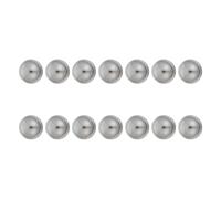 PRETYZOOM 14 Pièces Billes en Acier de Précision, Sphères Solides et Lisses en Acier Carbone, Adaptées pour Polisseuses et Tondeuses Professionnelles
