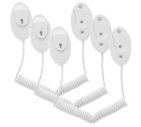 PRETYZOOM 15 Pcs Télécommande - Corde Perdue Attache De Télécommande Pour Câble Rétractable Avec Crochet Adhésif Câble Rétractable Avec Crochet Adhésif Pour