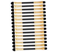 PRETYZOOM 15 pièces Applicateurs de Fard à Paupières Double Embout Ensemble de Pinceaux Maquillage Yeux Légers et Durables pour Femme et Fille