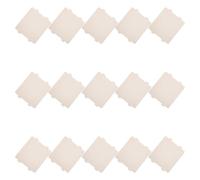 PRETYZOOM 15 Pièces Plaque Mica pour Micro-ondes Résistante à Haute Température Accessoire de Remplacement pour Four Micro-ondes