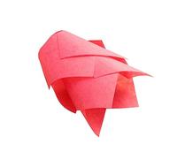 PRETYZOOM 150pièces Papier De Présentation Pour Gâteaux Caissettes à Papier Épais Rouge Pour Fêtes Et Événements