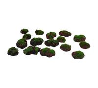 PRETYZOOM 16 Pièces Pierre Moussue Simulée Vert, Lot, Décor Roche Léger | Aspect Réaliste, Mousse en Écume, Micro Paysage pour Jardin, Usage Extérieur et Projets DIY