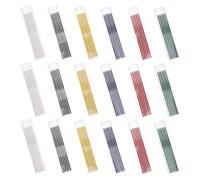 PRETYZOOM 18 Boîtes Crayon de Marquage et Lignes sans Bavure Mine de 2,8mm pour Menuiserie en Graphite, Prise Ergonomique Antidérapante pour Travaux de Construction