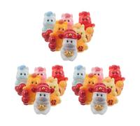 PRETYZOOM 18 Pièces Figurines Chevaux Zodiaque Résine Statues Chevaux Styles Variés Décorations Bureau Voiture Porte-Chance Année du Cheval Ornement Feng Shui