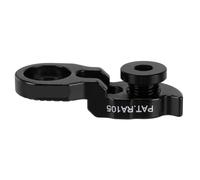 PRETYZOOM 1ensemble Bicyclette Dérailleur Arrière Cintre Allonge Alu pour Vis Patte Dérailleur VTT Vélo Route Rétrofit Alu Noir
