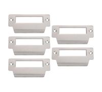 PRETYZOOM 1ensemble Kit de Renfort de Gâche de Porte Acier Inoxydable Plaque de Sécurité Métallique pour Cadre de Porte Dispositif de Protection Effraction Réparation et Renforcement