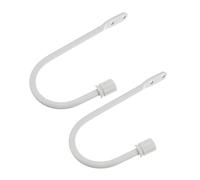 PRETYZOOM 1paire Crochets À Rideaux U pour Mur Attaches Modernes Et Élégantes pour Décoration Intérieure Fixations Fenêtres Et Manteaux