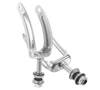 PRETYZOOM 1paire Échappe-vitesse pour Fauteuil Roulant Support Acier pour Essieu Arrière Adapté à Fauteuils Manuels et Électriques avec Roulements Fixation Frontale Accessoire