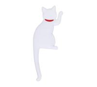 PRETYZOOM 1pièce Crochet Magnétique Chat Cartoon Aimant Décoratif Pour Réfrigérateur Support Traceless Pour Petits Objets Pour Frigo Cabinet Et Tableau