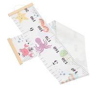 PRETYZOOM 1pièce Règle De Hauteur Cartoon Pour Garçon Fille Toise Murale Amovible Toile Avec Design Étoile Pour Suivi De Croissance La Chambre Garçon Fille