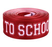 PRETYZOOM 1rouleau Ruban De Bricolage Back to School De Mètres De Large pour Décoration De Projets DIY