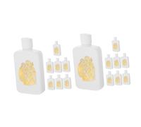 PRETYZOOM 2 Ensembles Bouteille d'eau Bénite Récipient Réutilisable Simple Contenant De Bénédiction Contenant De Religion Bouteilles De Bénédiction Petites Bouteilles Plastique 8 Pièces * 2