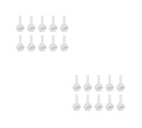 PRETYZOOM 2 Ensembles Crochets Auto Adhésifs Multi Usage Lot Pour Manteaux Clés Et Serviettes Accrochez Facilement Salon Cuisine Salle De Bain Style Aléatoire 10 Pièces * 2