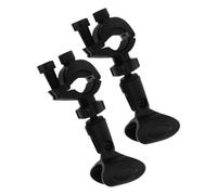 PRETYZOOM 2 ensembles Microphone Clip With Adapter Rotation Clamp Rack Adjustable Tripod Holder For Live Streaming Recording Public Speaking