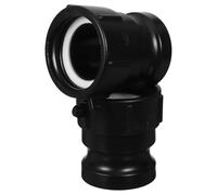 PRETYZOOM 2 Pièces Adaptateur de Bac Ibc 2 Pouces en Plastique Joint Étanche, Raccord de Robinet pour Tuyau D'arrosage, pour Transport D'eau et Applications Industrielles