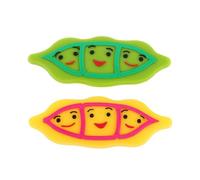 PRETYZOOM 2 Pièces Amortisseurs de Raquette de Tennis Silicone Résistants Longue Forme Haricot Anti-Vibrations pour Confort de Jeu et Absorption des Chocs Accessoires Pratiques pour