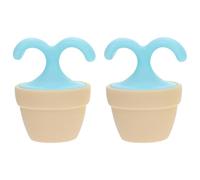 PRETYZOOM 2 Pièces Appareil de Massage Corporel Portable à Rouleaux Billes en Acier Inoxydable, Surface Lisse, pour Massage du Dos Cou, Léger et Pratique