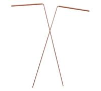 PRETYZOOM 2 pièces Baguettes Sourcier Portables Tiges de Radiesthésie Professionnelles pour Chasse Aux Fantômes Détection Eau et Métaux Poignée Confortable Léger et Facile à Transporter