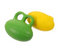 PRETYZOOM 2 Pièces Balles de Renforcement Main en Pu Surface Antidérapante, Entraînement de Résistance Portable pour Bureau et Séances D'étude