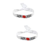 PRETYZOOM 2 Pièces Bandeau D'arts Martiaux Bandeau De Karaté Hachimaki Attache-cheveux Cravate De Karaté Liens De Tête Turban De Cheveux Bandana De Sushis x Coton