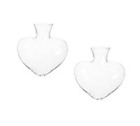 PRETYZOOM 2 Pièces Bouteille Hydroponique Lumière Arbre De Plantes Artificielles Vases à Fleurs Pot Suspendu Arrangement De Vases Décor Conteneur Vase Hydroponique Air Transparent Un Verre
