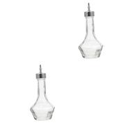 PRETYZOOM 2 pièces Bouteille Verre pour Cocktails Shaker de Bar Pratique Verre Outil Barman pour Préparation Rapide de Boissons Usage Professionnel et Domestique