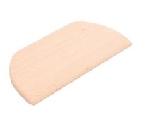 PRETYZOOM 2 Pièces Coupe-pâte en Hêtre Garniture Pâte à Bois Bancs en Bois Spatule à Biscuits Décor en Bois Pâte à Cuire Spatule à Pâte Acier Inoxydable à Pain