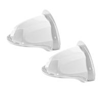 PRETYZOOM 2 Pièces Couverture De Protection Contre Le Soleil Et La Pluie pour L'extérieur Protection De Caméra De Vidéosurveillance Ombre De sur Le Toit 29X21 Cm