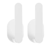 PRETYZOOM 2 Pièces Étagère Murale de Rangement pour Salle de Bain Support Pratique et Compact pour Balance Numérique Installation Facile et Gain de Place