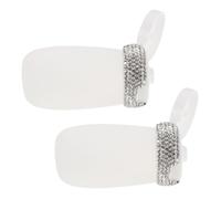 PRETYZOOM 2 Pièces Flacons de Lotion Rechargeables Contenants de Voyage Anti-fuite pour Crèmes Lotions et Nettoyants Visage Tubes Souples Portables et Réutilisables