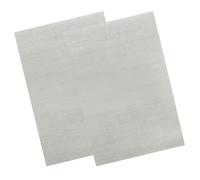 PRETYZOOM 2 Pièces Grille de Filtration en Acier Inoxydable, Tôle | Bords sans Bavure, Ouverture Régulière, Surface Lisse, Tissage Plat Précis, pour Jardin et Hotte