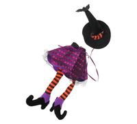 PRETYZOOM 2 Pièces Housses de Bouteilles de Vin Halloween à Longues Jambes Décor Festif pour Table de Fête