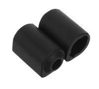 PRETYZOOM 2 Pièces Manche de buse de l'imprimante housses en silicone couverture en silicone manchon de protection hotend buse hotend Gel de silice Noir