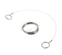 PRETYZOOM 2 pièces Outil de Coupe Argile Fil Inox Fil Coupe Argile Pratique pour Modelage Sculptage Poterie Poignée Confortable sans Écharde Usage