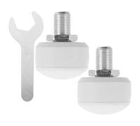 PRETYZOOM 2 Pièces Patins à roulettes Butées Orteils Réglables Caoutchouc Freins Haute Performance pour Débutants et Professionnels Sécurité Renforcée et Confort Accru