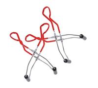 PRETYZOOM 2 Pièces Pinces Stérilisées Lève-Bol Clip Antidérapant Pince pour Bocal De Conserve Pince De Vaisselle Anti-Brûlure Clip De Pot De Conserve Antidérapant Pince De Levage De Pot